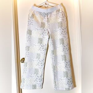 Floral Patchwork Pants